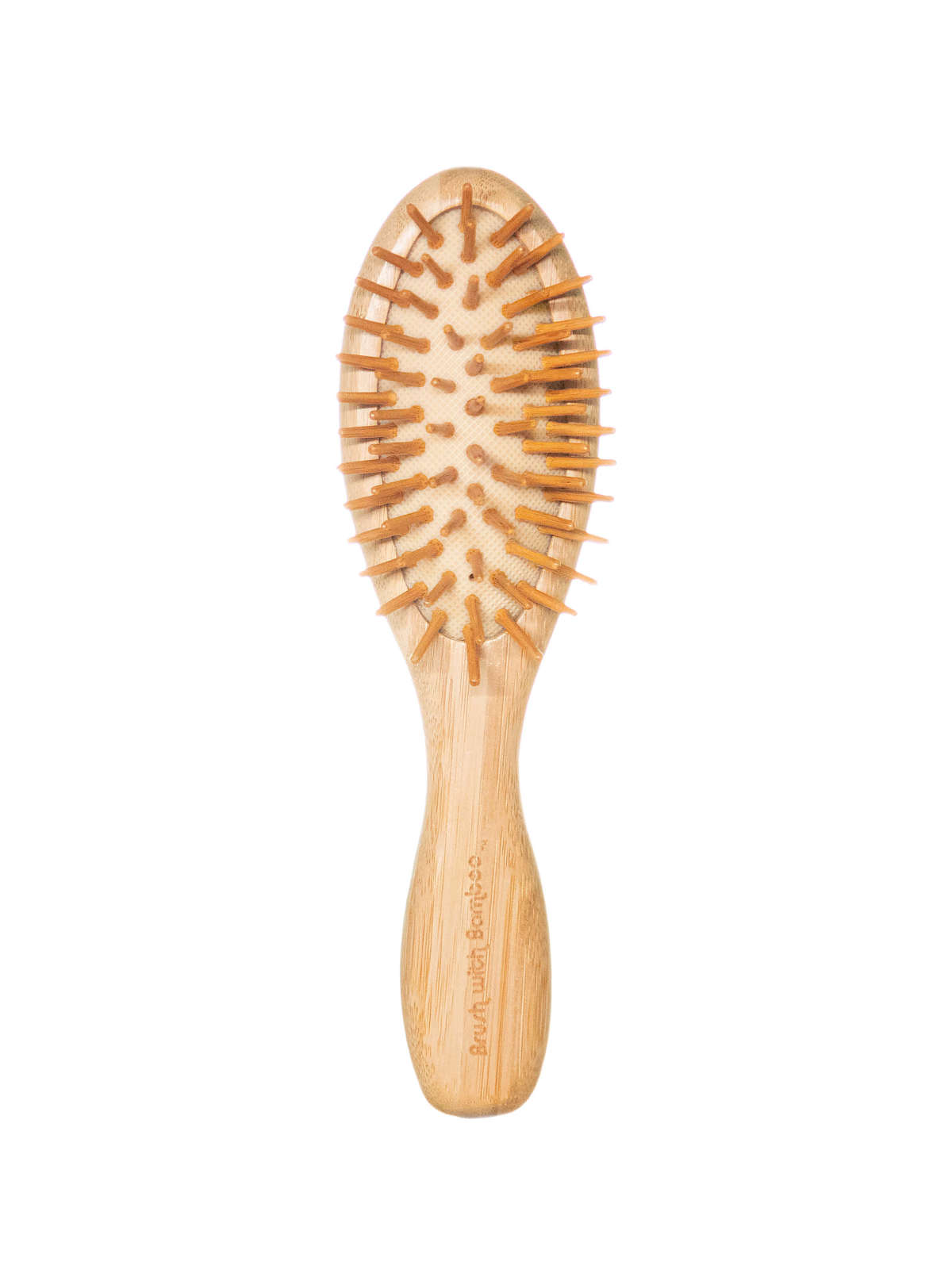 Wooden Oval Hair Brush For Perfect Hair Styling With Nylon Bristles – Tora  Creations